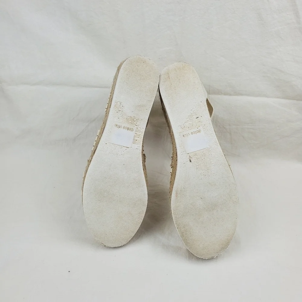Dolce Vita Lury  elastic espadrille wedge sandals